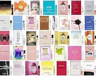 JRoBeauty Perfume High End Fragrance Samples Set for Women - (Pack of 12 Sample Vials)