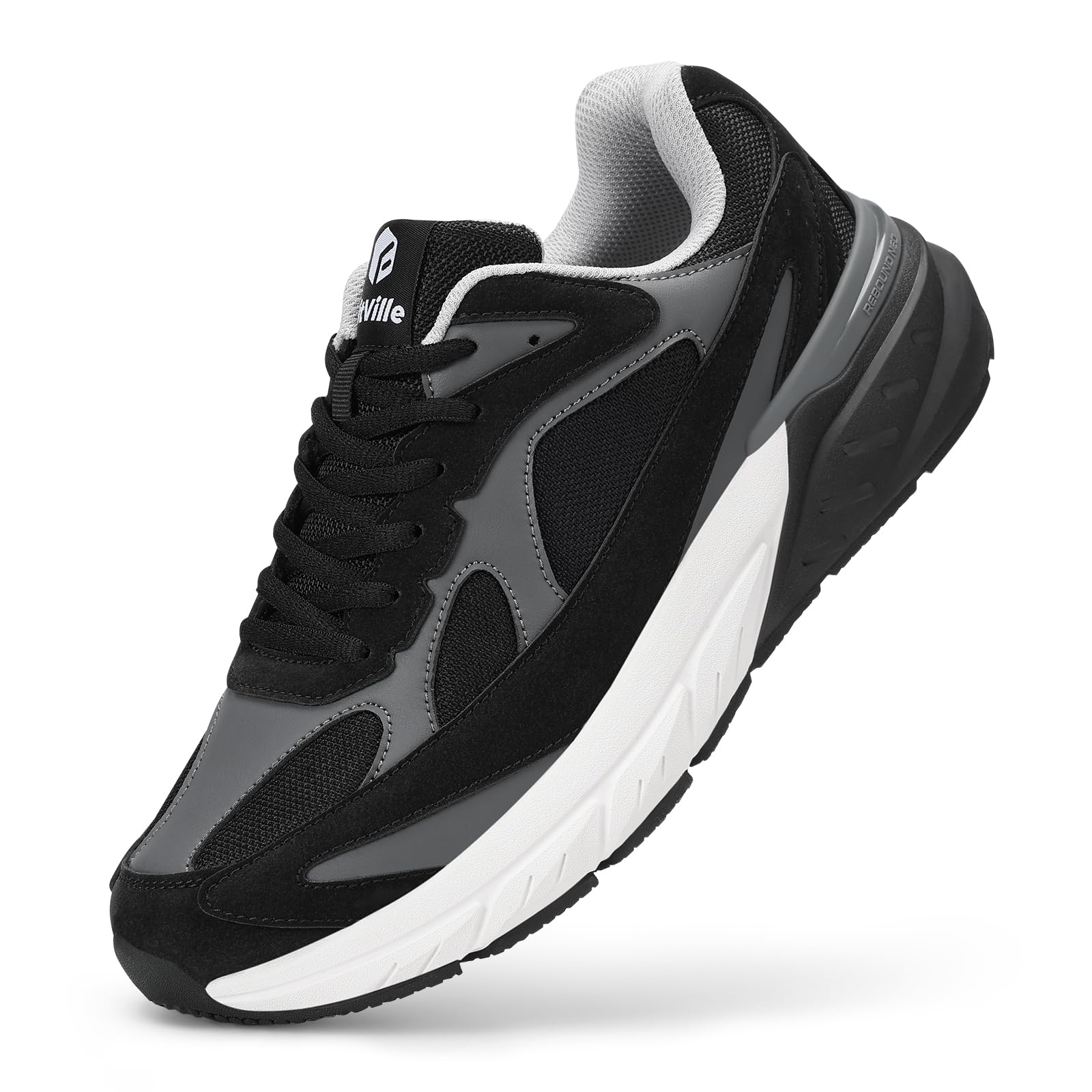 FitVille Men's Sneakers, 2E 4E, Wide, Walking, Running, Training, Gymnastics, Ex