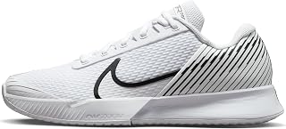 NIKE Men's Air Zoom Vapor Pro 2 Hc Sneaker, White, 6