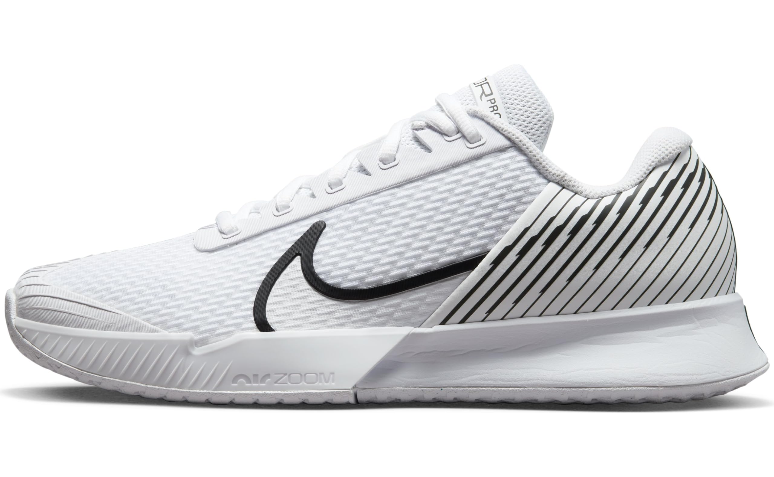 NIKE Men's Air Zoom Vapor Pro 2 Hc Sneaker, White, 6