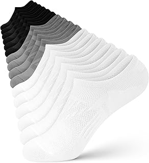 wernies 8 Pairs No Show Socks Women Low Cut Ankle Socks for Women