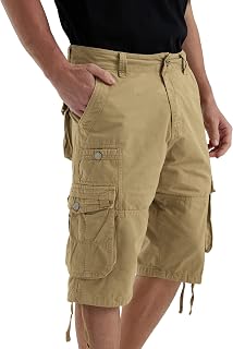 Men's Loose Fit Cargo Shorts Hiking Outdoor Multi Pocket