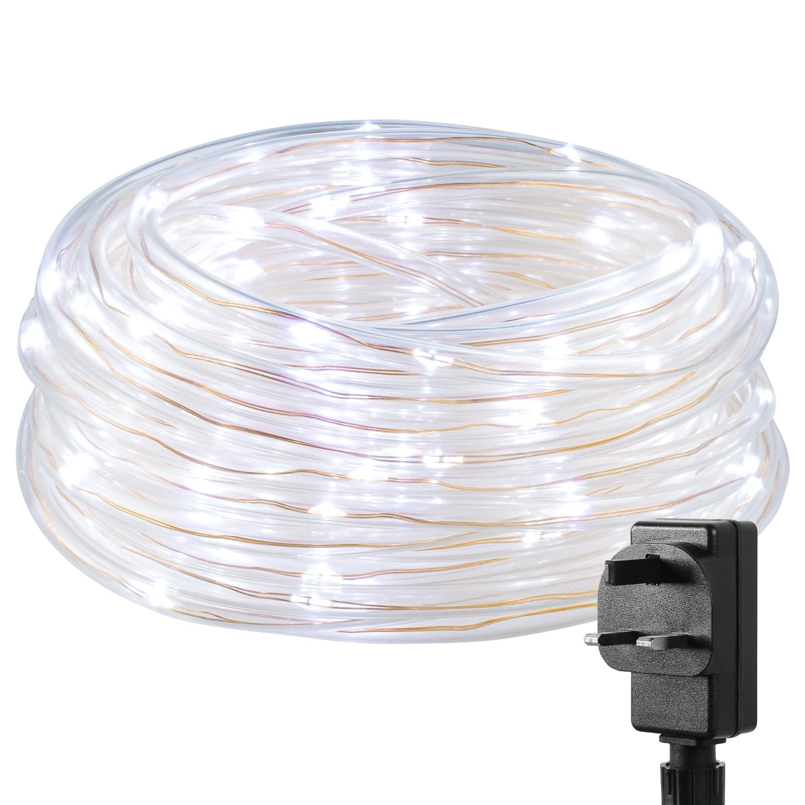 Lepro Outdoor Rope Lights with Timer, Low Voltage, 10m/33ft Waterproof | Outdoor
