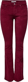 ONLY - Onlmary Global Mid Sweetf Cord CC Pnt RP, Women's Trousers