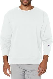 Champion Men's Powerblend Fleece Crew, Paint Splatter