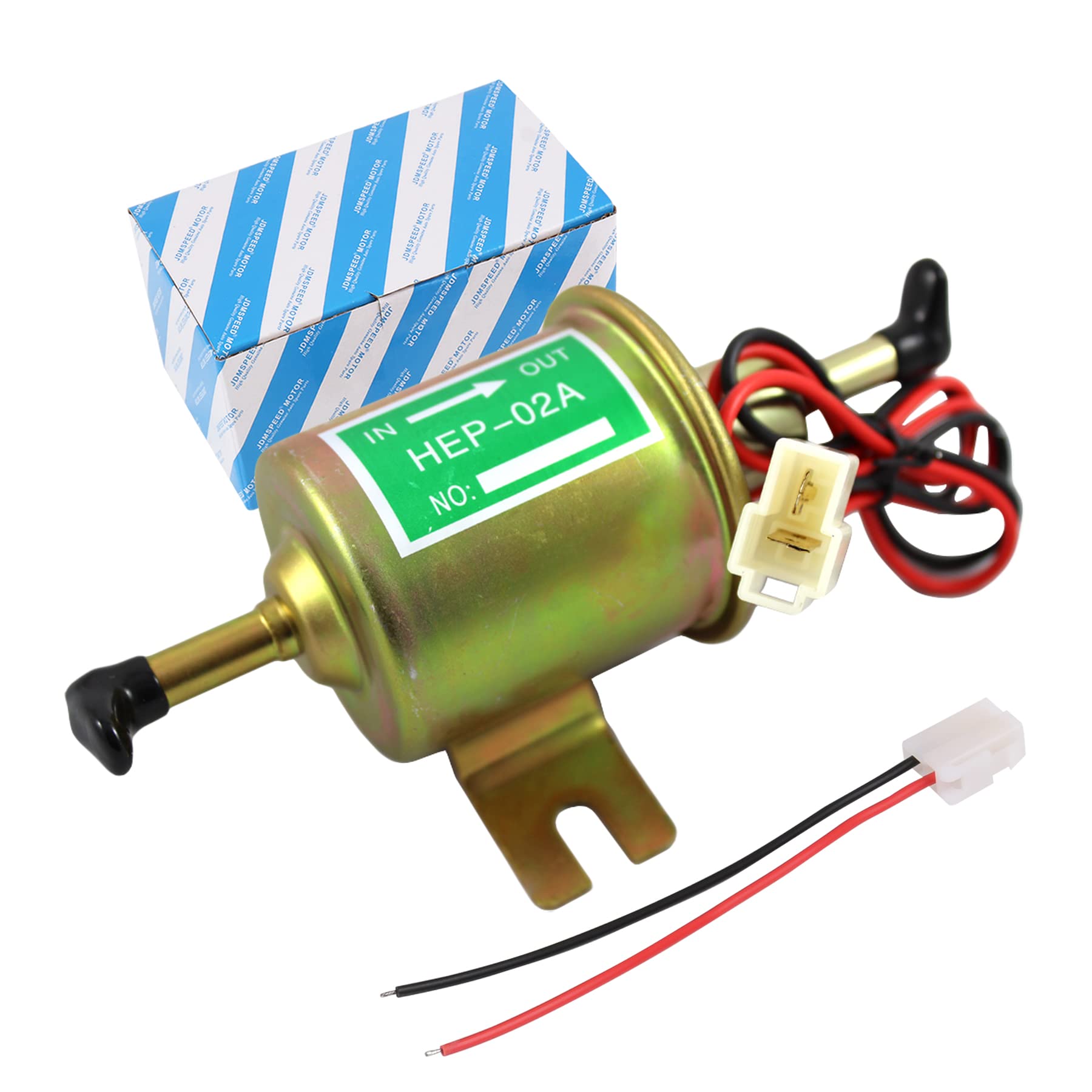 Universal Electric Fuel Pump Kit 12v 3-6 PSI Low Pressure Replacement For Carbur
