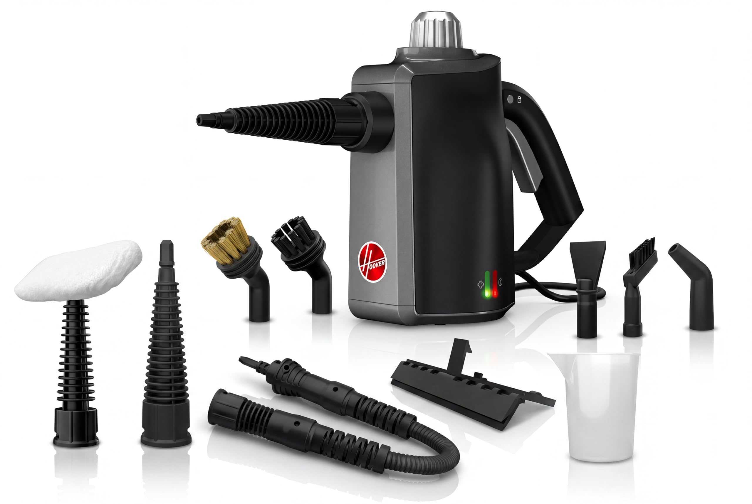 Hoover Handheld Portable Steam Cleaner WH25000CA, 10-in-1 for Car and Home | Hig