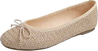 Feversole Ballerina in Raffi Colorati con Cuscino in Memory Foam per amaretti da Donna