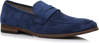Ferro Aldo Mens Penny Classic Loafers & Slip-on Evening Shoes | Fabric, Floral & Plaid Styles |