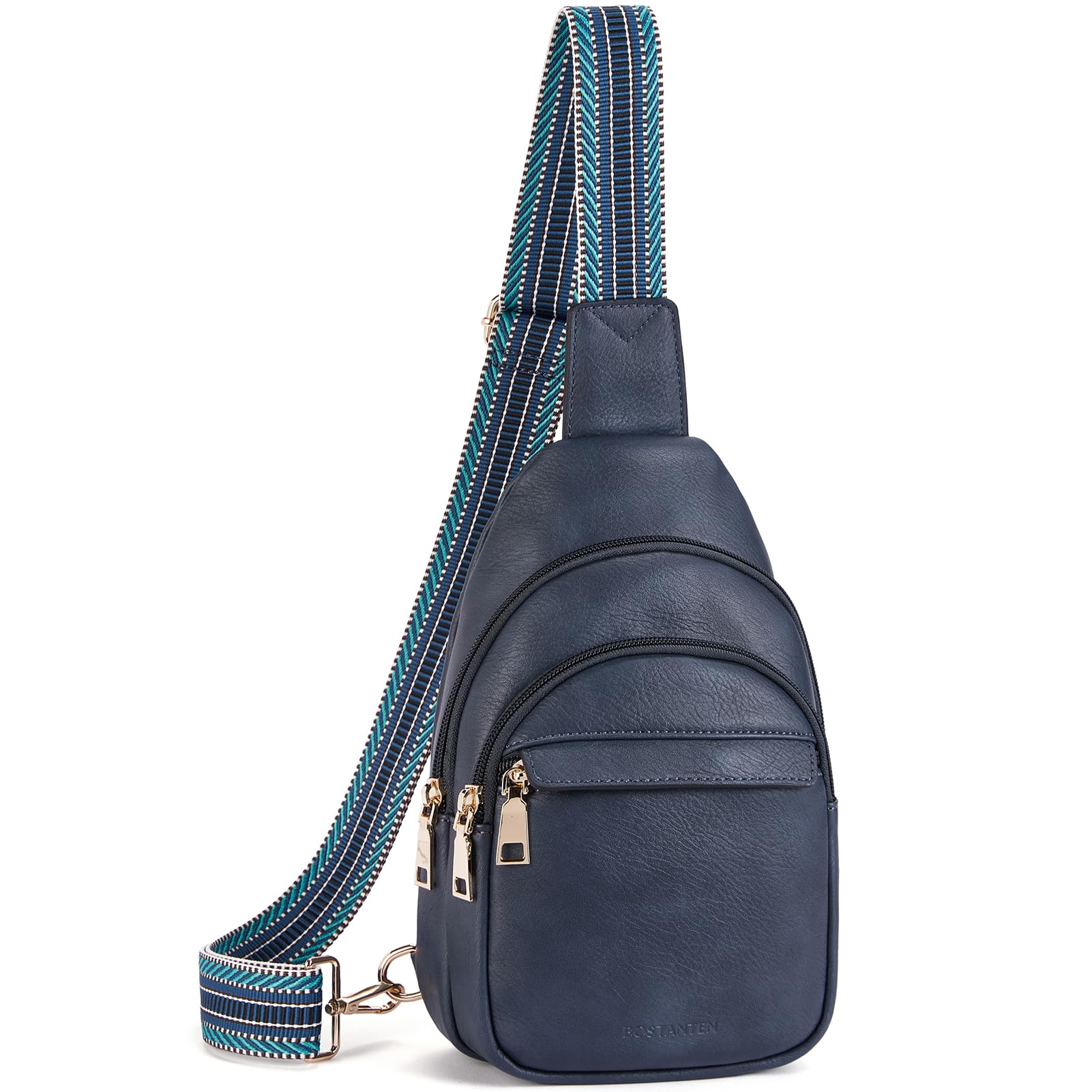 BOSTANTEN Crossbody Bag for Women Small Leather Sling Side Purse Travel