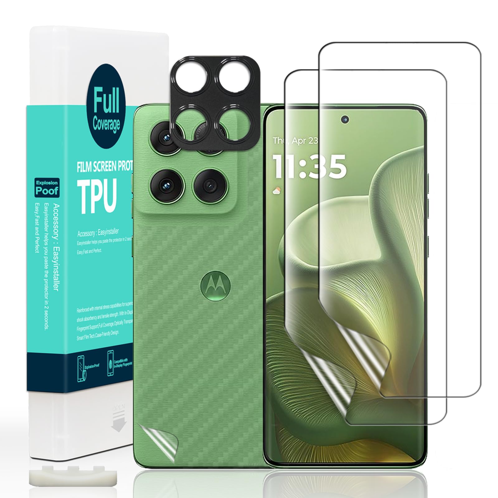 Ibywind for Motorola Edge 60 5G Screen Protector,2-Pack,Hydrogel Film with Camer
