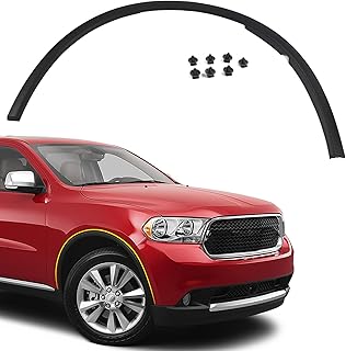 FIONE RH Front Wheel Arch Fender Trim Moulding for Dodge Durango 2011-2018 | Right Passenger Side Fender Flares Fender Cover Trim 57010620AD CH1291112