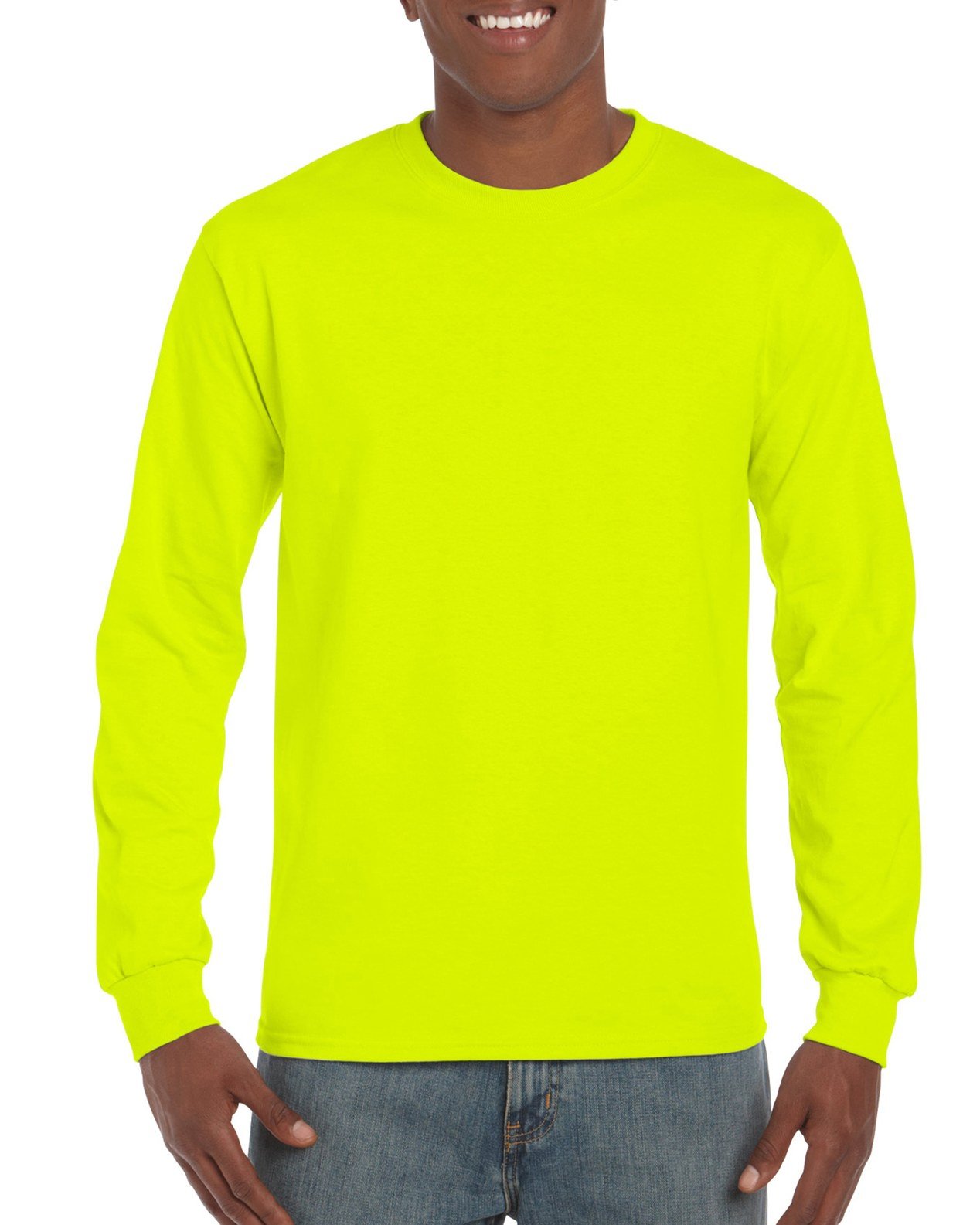 Gildan Ultra Cotton Long Sleeve T-Shirt, Style G2400 Men's Shirt (Pack of 1)