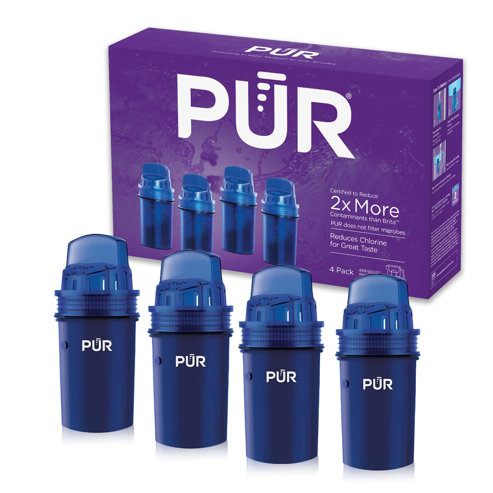 PUR Water Filters for Pitcher & Dispenser, Replacement Water Filter | Household 