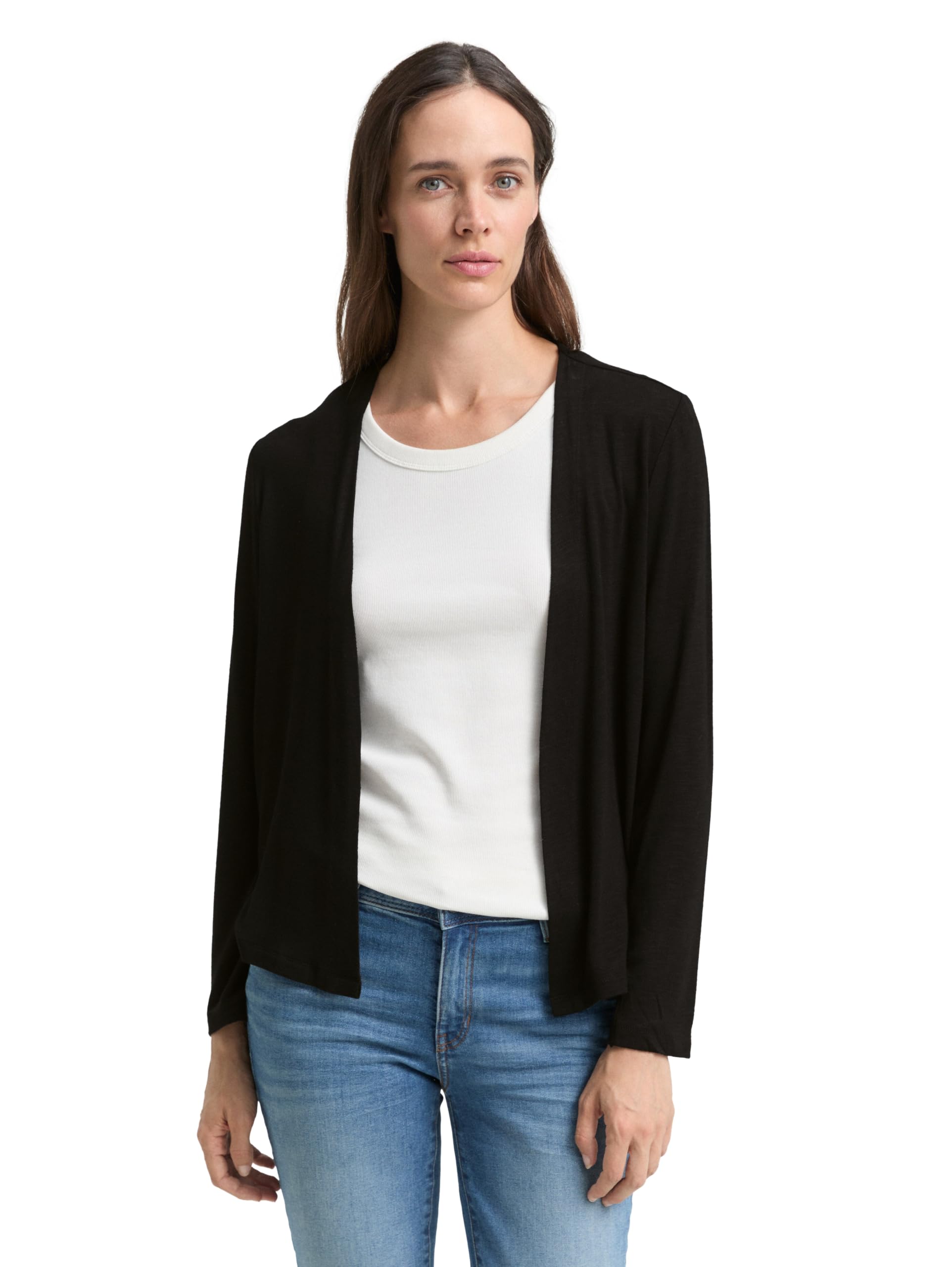 TOM TAILOR Women's 1036778 Basic Summer Cardigan (Pack of 1)