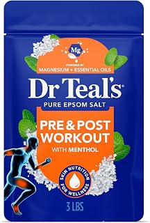 Dr Teal's Epsom Salts Pre & Post Workout 3Lb 1.36kg