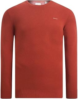 GANT Men's Cotton Pique A C Sweater (Pack of 1)