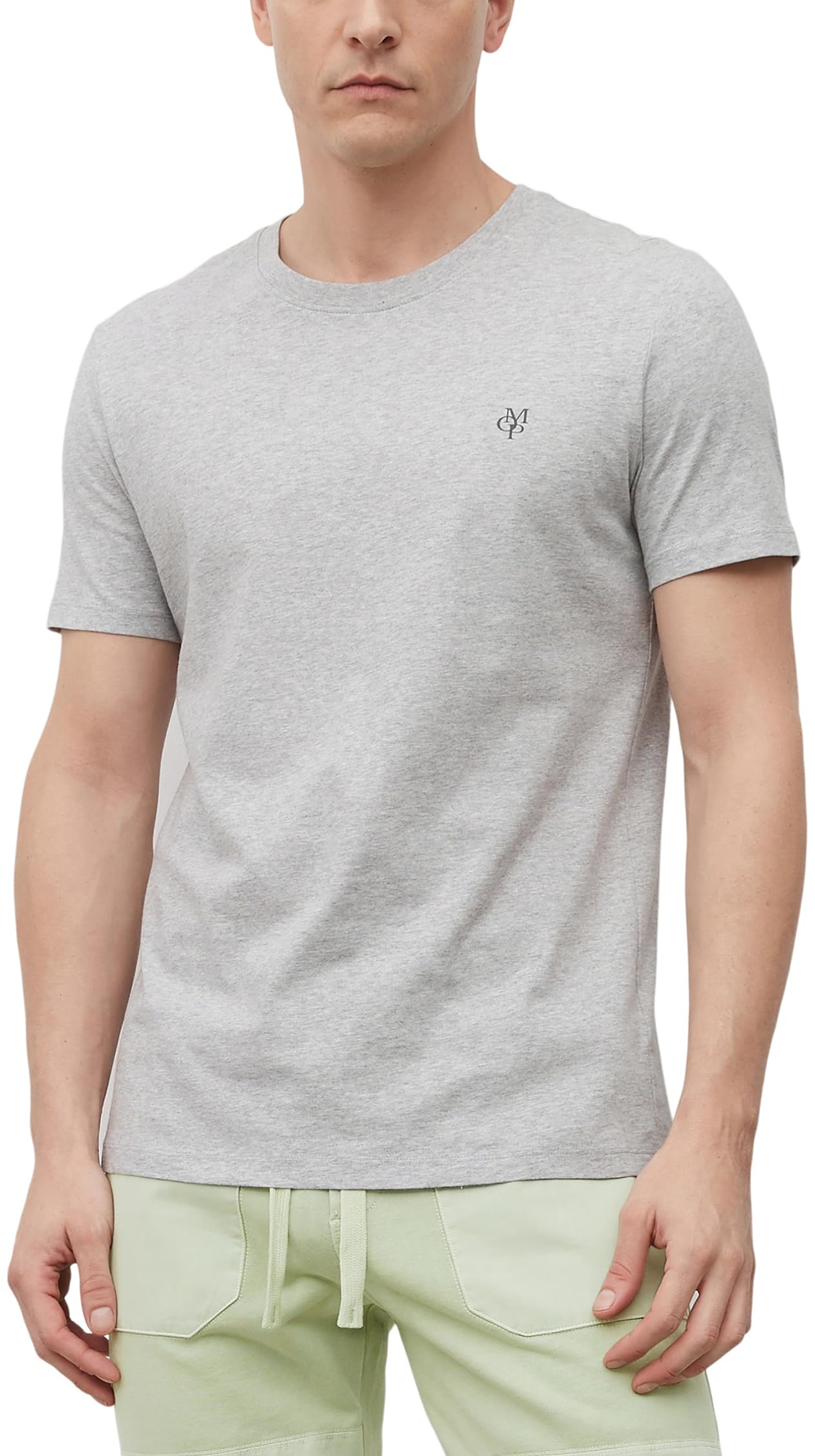 Marc O'Polo Hombre con pequeño Logotipo Impreso, cómoda Parte Superior de algodó