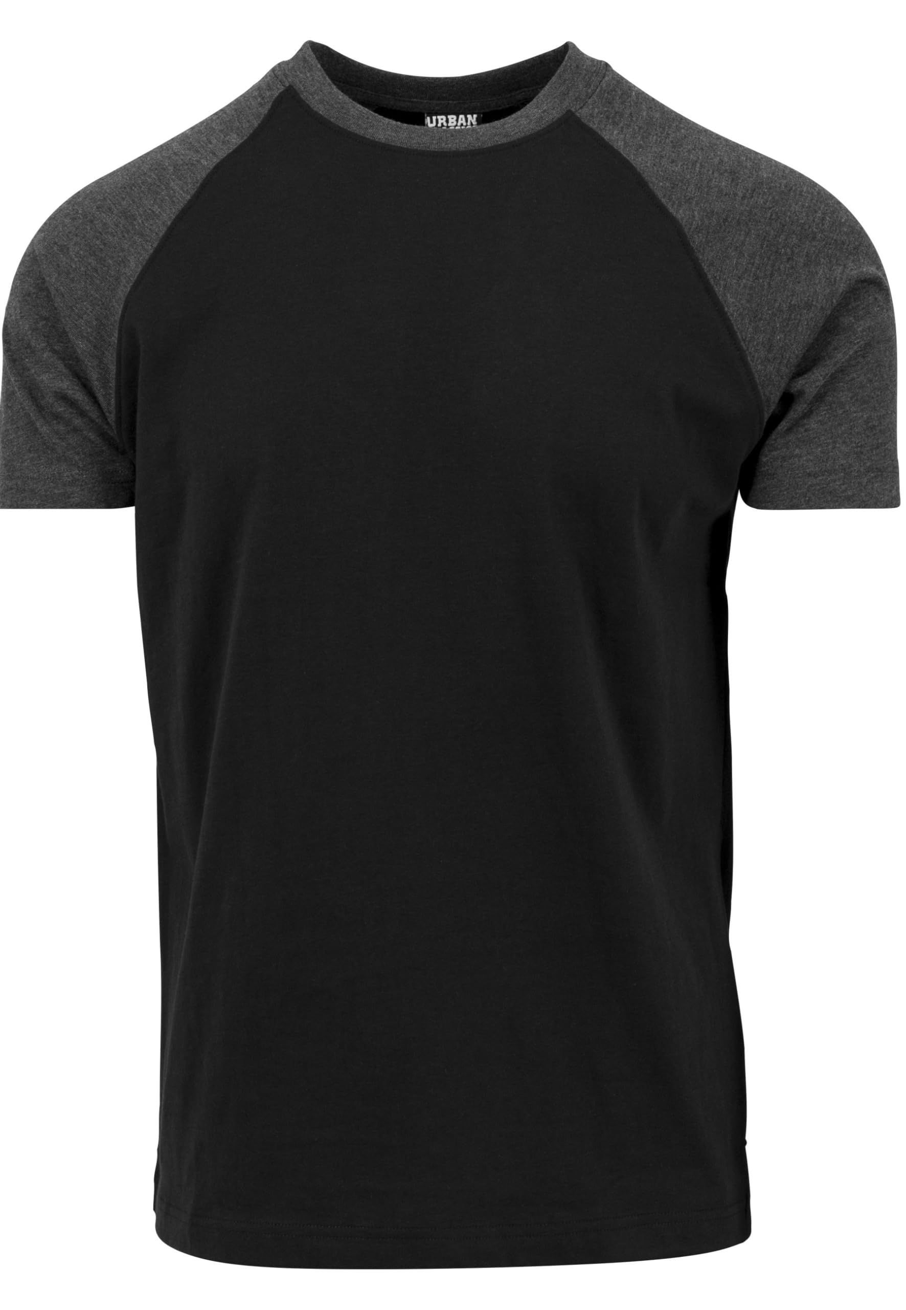 URBAN CLASSICS RAGLAN Men's Cotton Regular Length Casual Loose Short Sleeve T-Sh