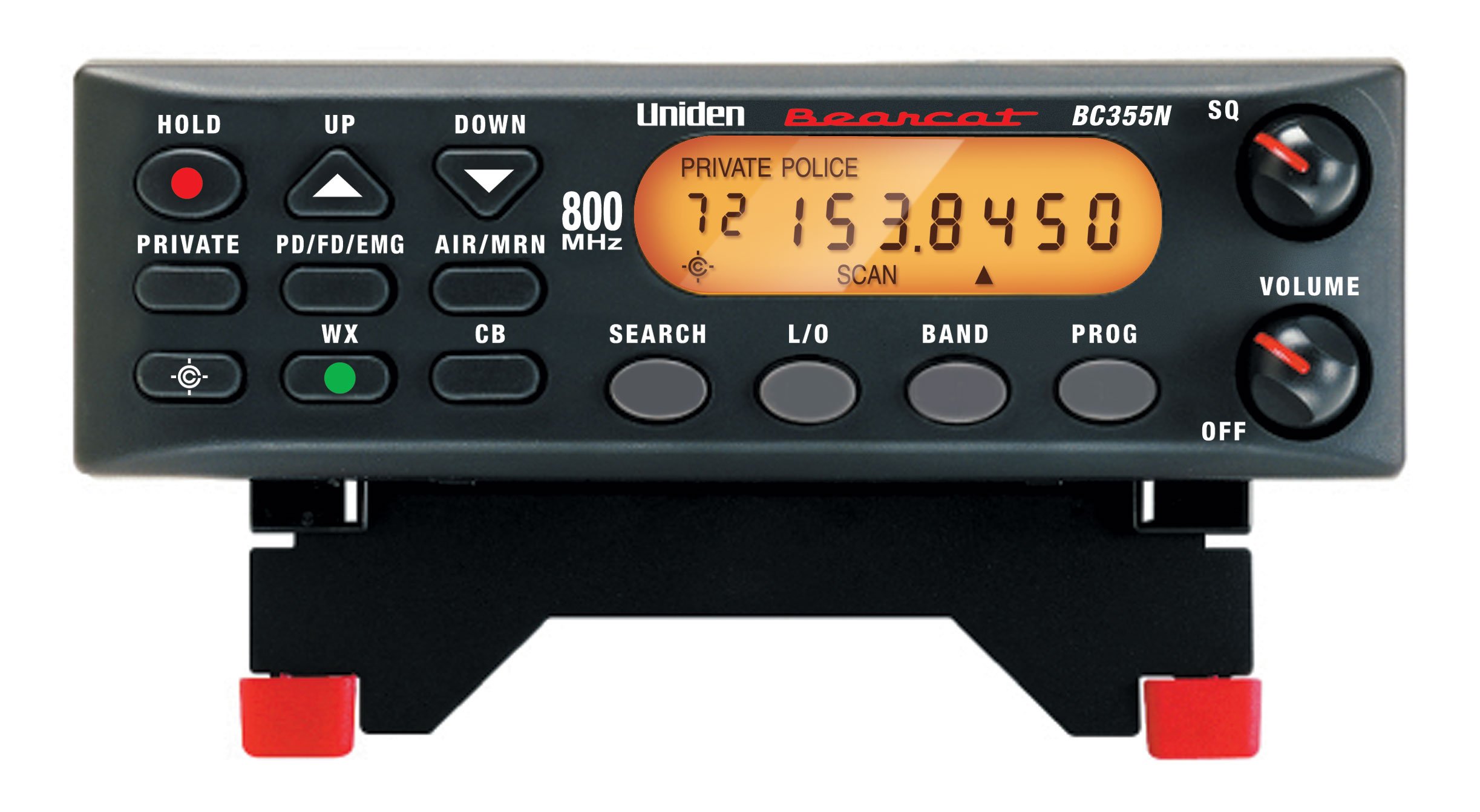 Uniden BC355N 300-Channel Base/Mobile Scanner, Close Call Capture, Pre-programme
