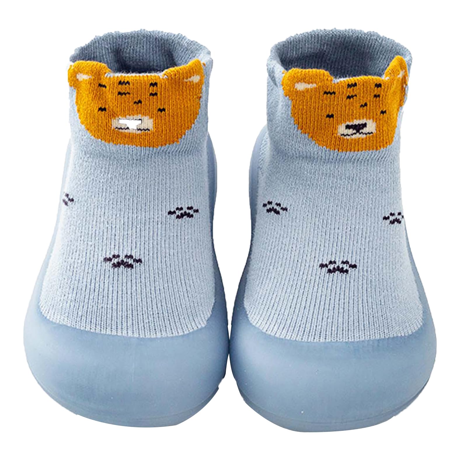 Baby Girls Boys First Walking Shoes Anti Slip Slippers Socks Barefoot Shoes Todd