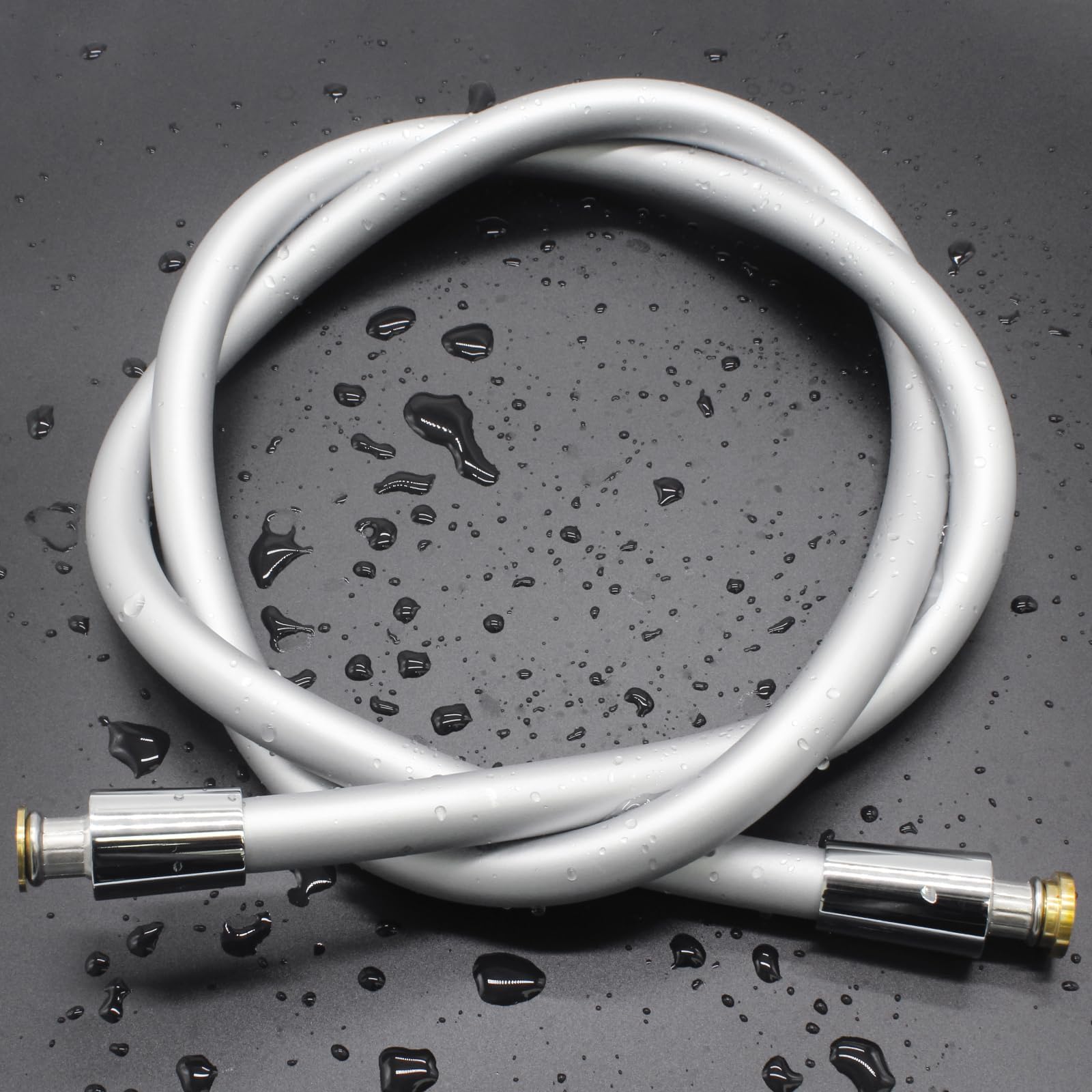 Shower Hose, 69 Inches Silicone Shower Hose Replacement, Anti-Kink Designed Hand