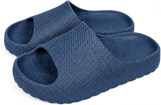 Cloud Slides for Women Men, Soft Cushion Pillow House Slippers
