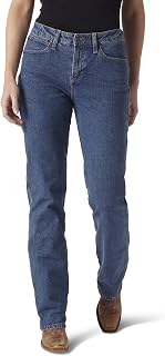 Wrangler Womens Cowboy Cut Slim Fit Natural Waist JeanJeans
