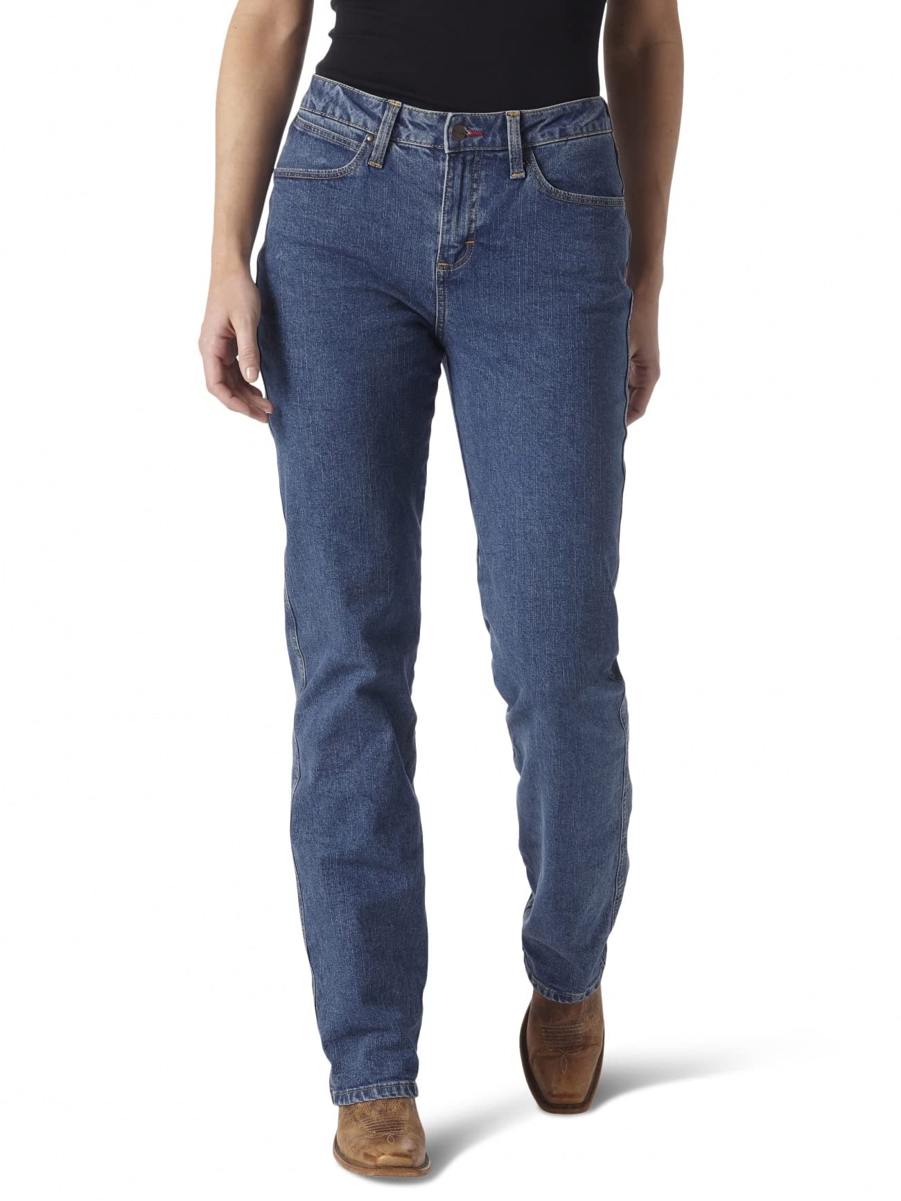 Wrangler Womens Cowboy Cut Slim Fit Natural Waist JeanJeans