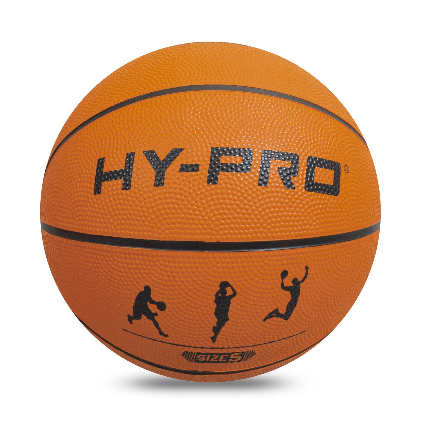 Hy-Pro Basketball Size 5 - Basketball Ball with Durable Rubber Compound | High B