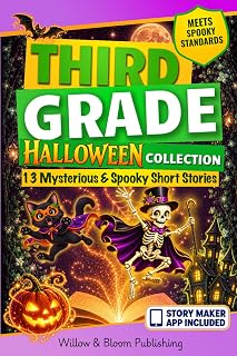 Third Grade Halloween Collection: 13 Mysterious and Spooky Short Stories (Third Grade Reader Collection)