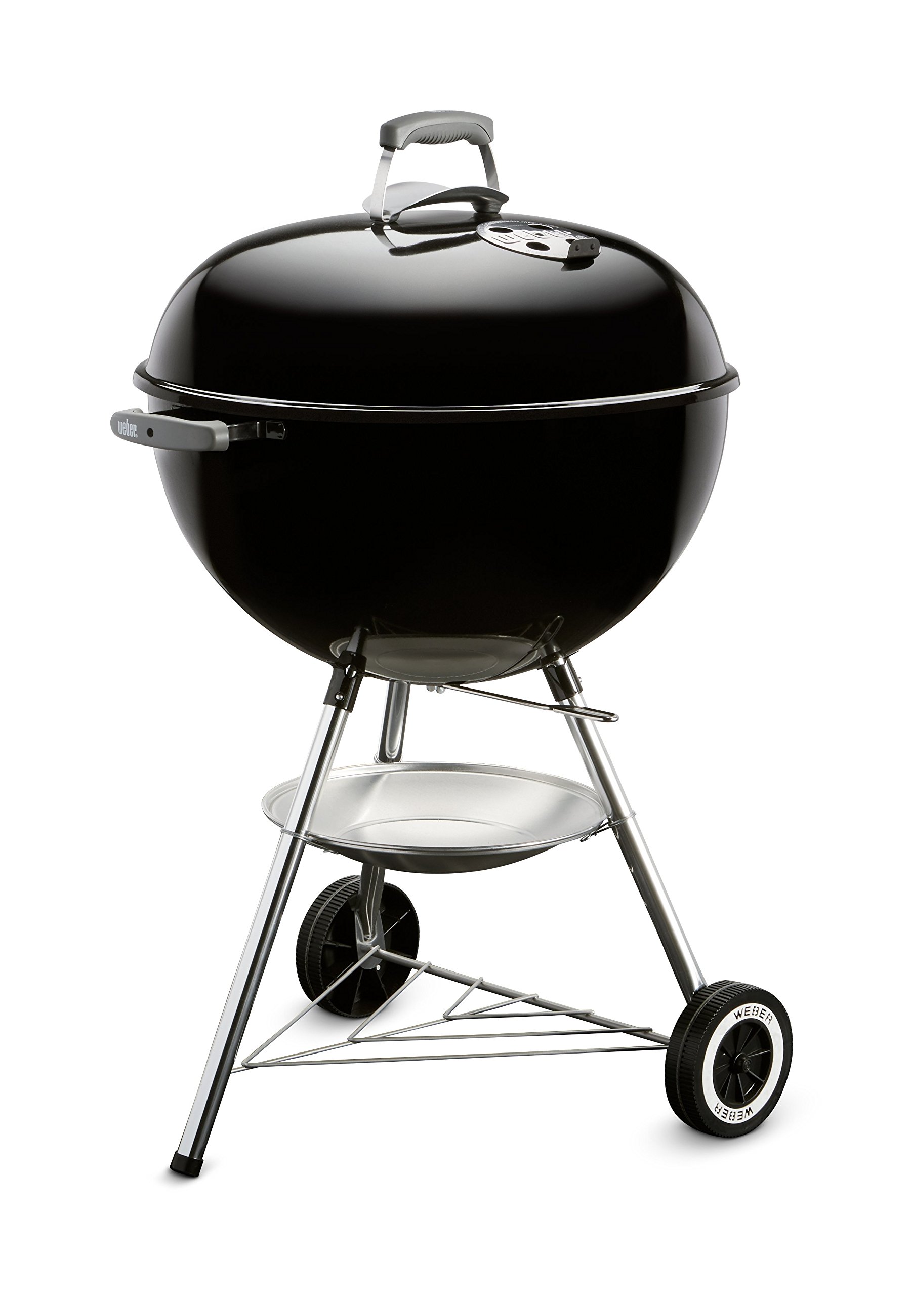 Weber® Original Kettle Charcoal Grill, 22-Inch, Black | Classic Outdoor BBQ Gril