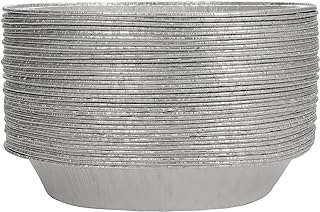 Waytiffer 9" Pie Pans (10pack) - Disposable Aluminum Foil Pie Tins,Heavy-duty, Baking Tin Plates, Standard Size