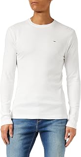Tommy Jeans Men's Long-Sleeved Shirt TJM Original Cotton