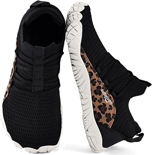 WateLves Barefoot Water Shoes Men Women Wide Toe Box Slip-on Walking Shoes Zero Drop Minimalist Gym Sneakers for Training Yoga Beach Hiking