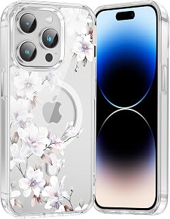 Saqmkil Magnetic Cover for iPhone 12/iPhone 12 Pro 6.1 inches, Compatible