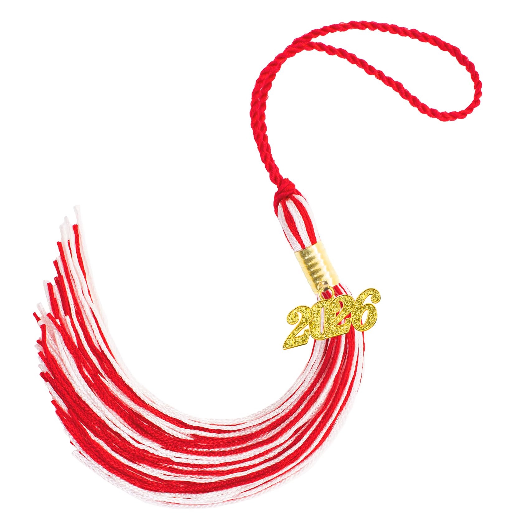 2026 Tassel Graduation, Red and White Graduation Tassel, 2026 Graduations Cap Ta