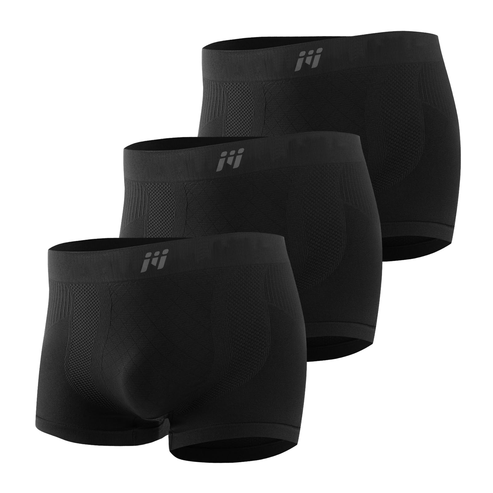 3 Pack Compression Shorts Men Spandex Shorts Running Athletic Workout Sport Perf