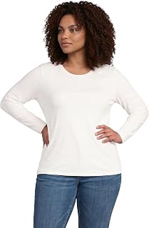 Lands' End Women's Supima Long Sleeve Crew Tee
