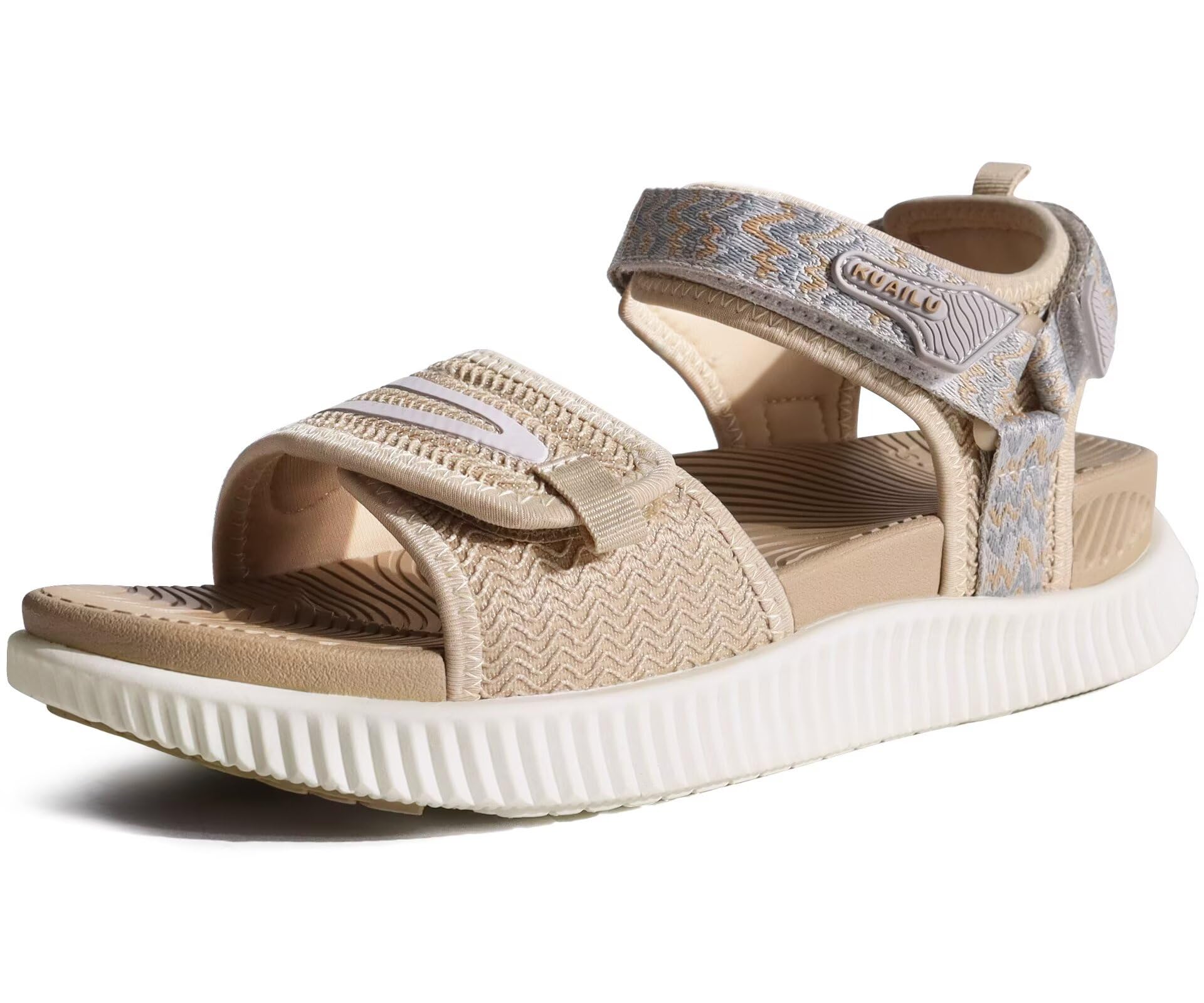 KuaiLu Womens Orthopedic Recovery Walking Arch Support Sandals Cushion Foam