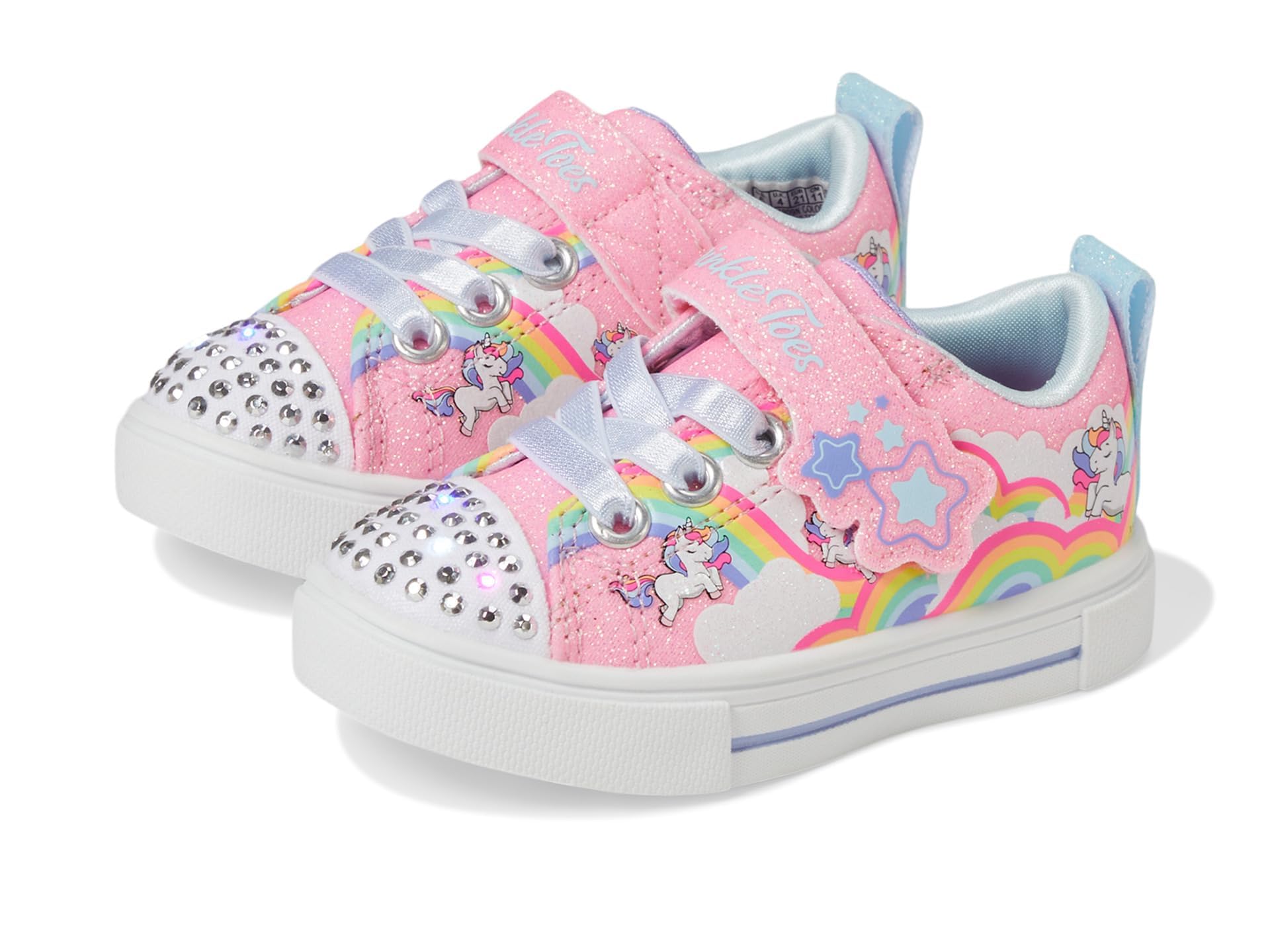 Soul Cal Kids Canvas Hook and Loop Trainers Pumps