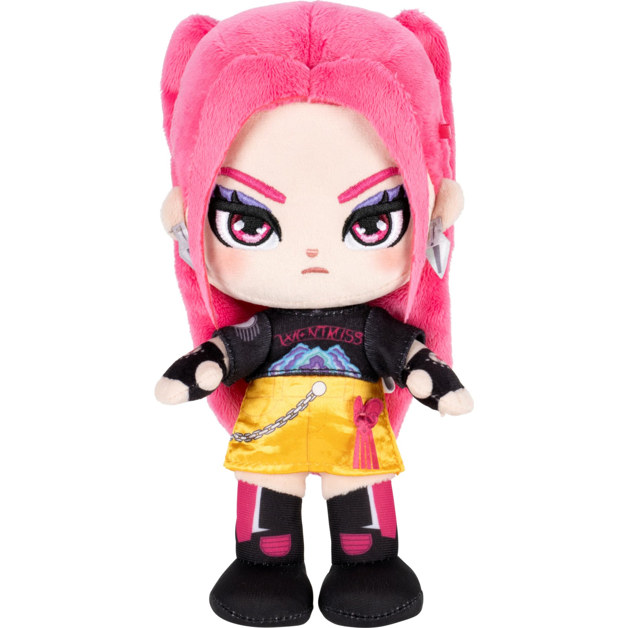 Kpop Demon Hunters 8-inch Mira Plush - Collectible HUNTR/X Character Plush - Age