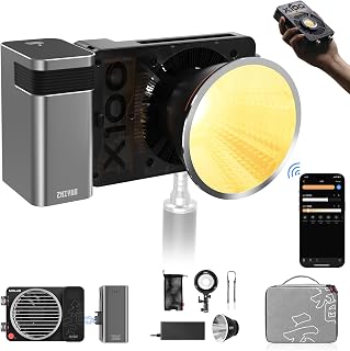 ZHIYUN MOLUS X100 Combo [Official] Video Light 100W, Bi-Color, App Control