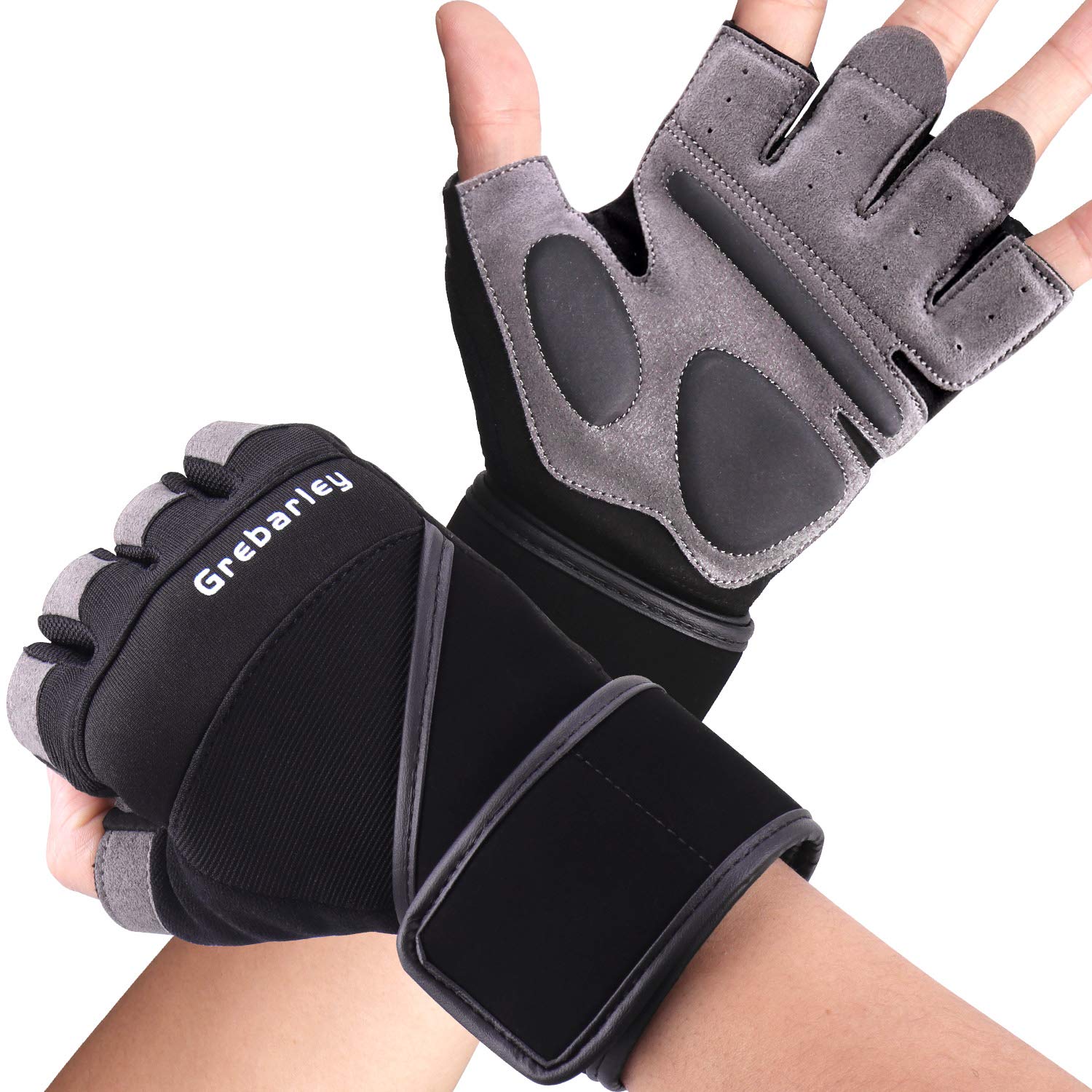 Grebarley Unisex Fitness Gloves for Training, Bicycle, Light Weight and Heavy We