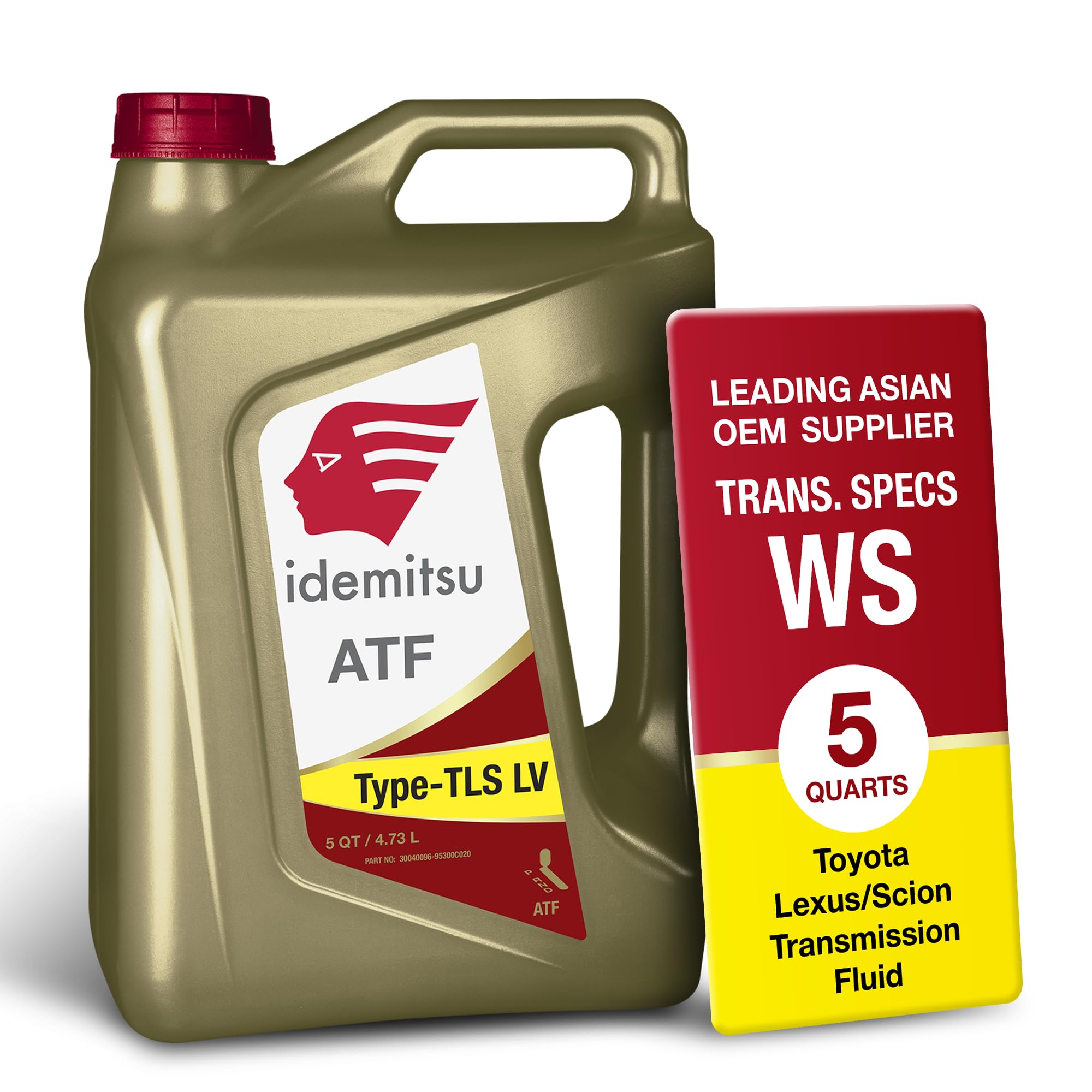 Idemitsu ATF Type TLS-LV (WS) Transmission Fluid – 5 Qt | For Toyota/Lexus/Scion