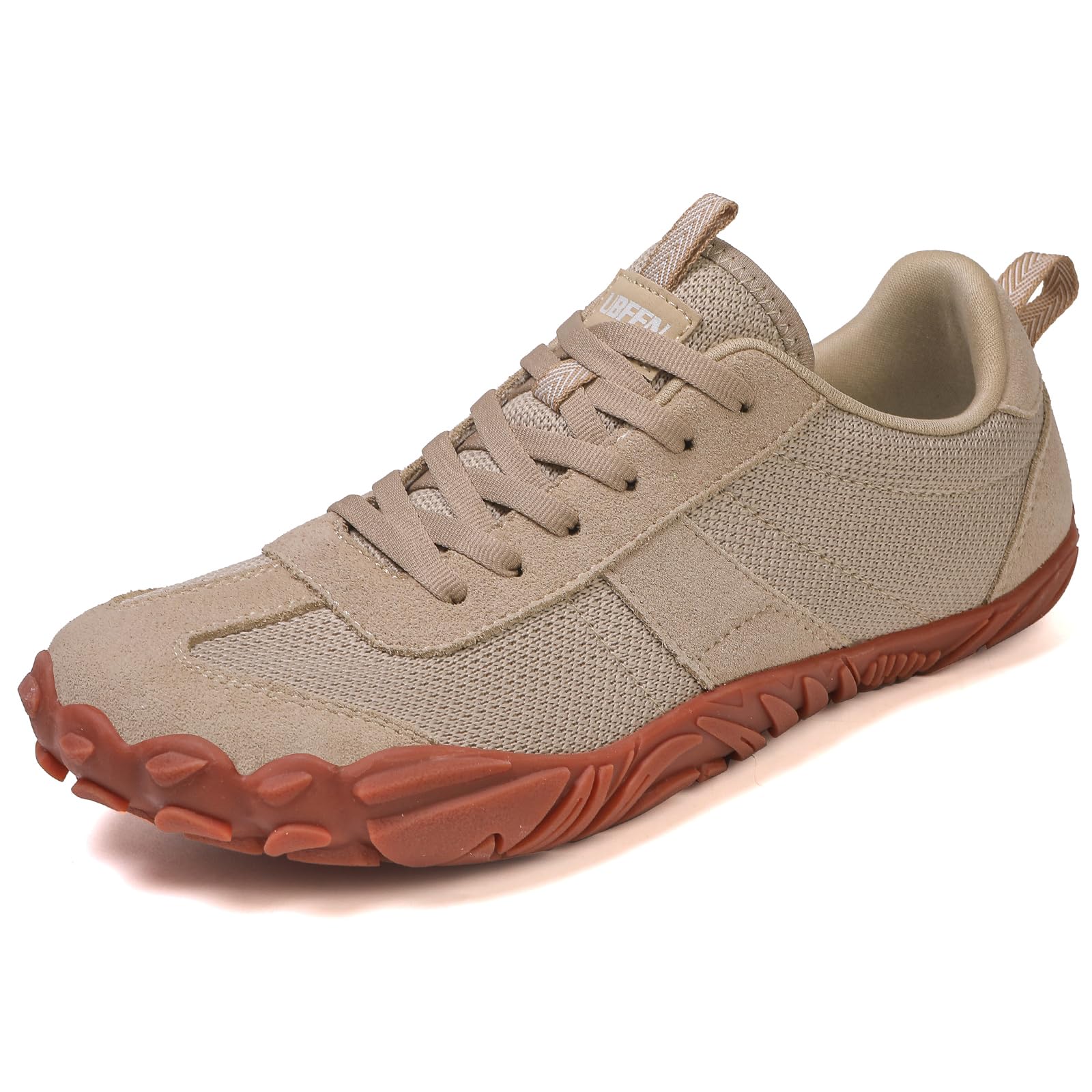 UBFEN Womens Barefoot Shoes Wide Toe Box Zero Drop Hiking Sneakers for Men