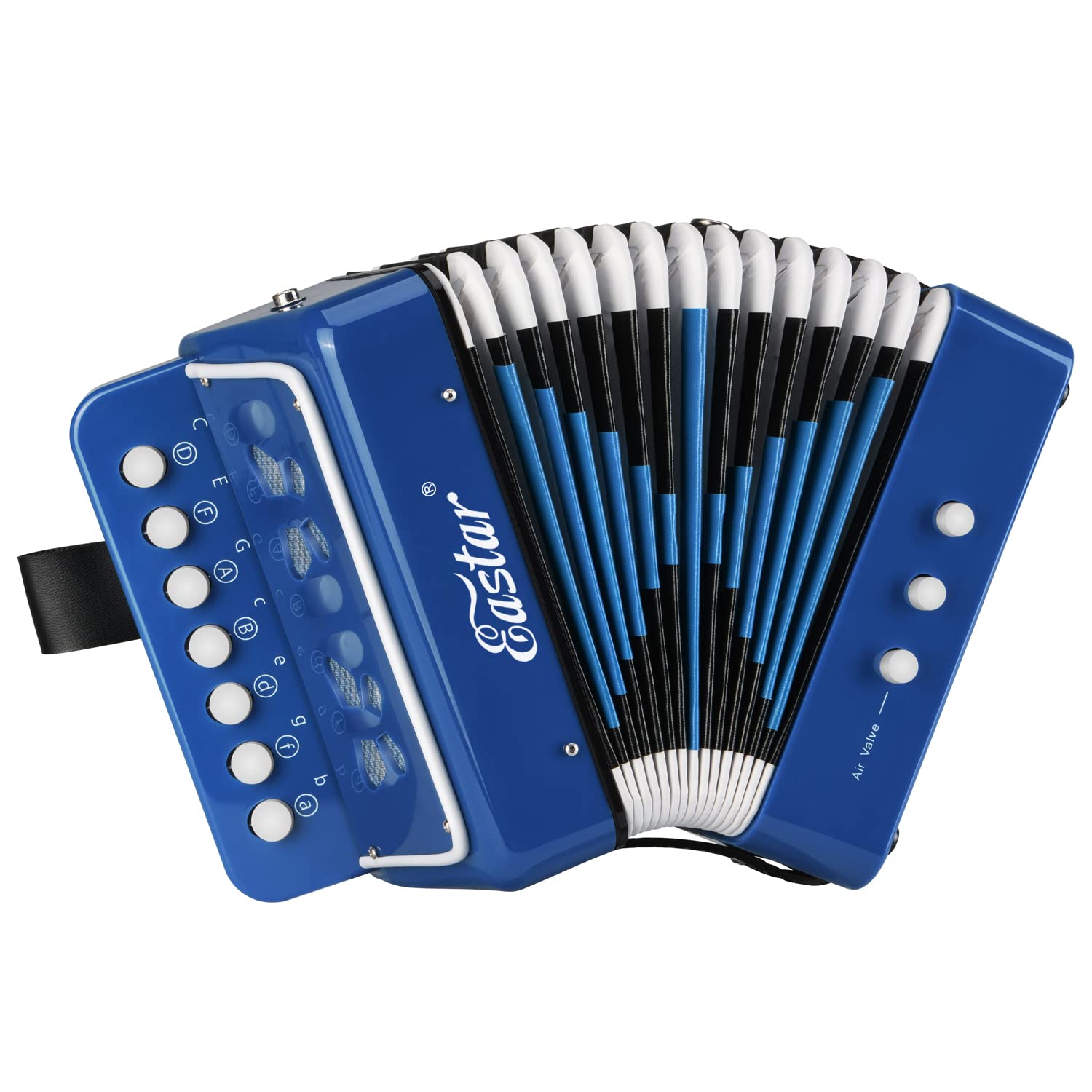 Eastar Kids Accordion Toy Accordion Mini Musical Instruments 10 Keys Button for 