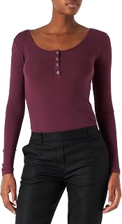 Pieces Pckitte LS Top Noos BC Women's Long Sleeve Shirt (Pack of 1)