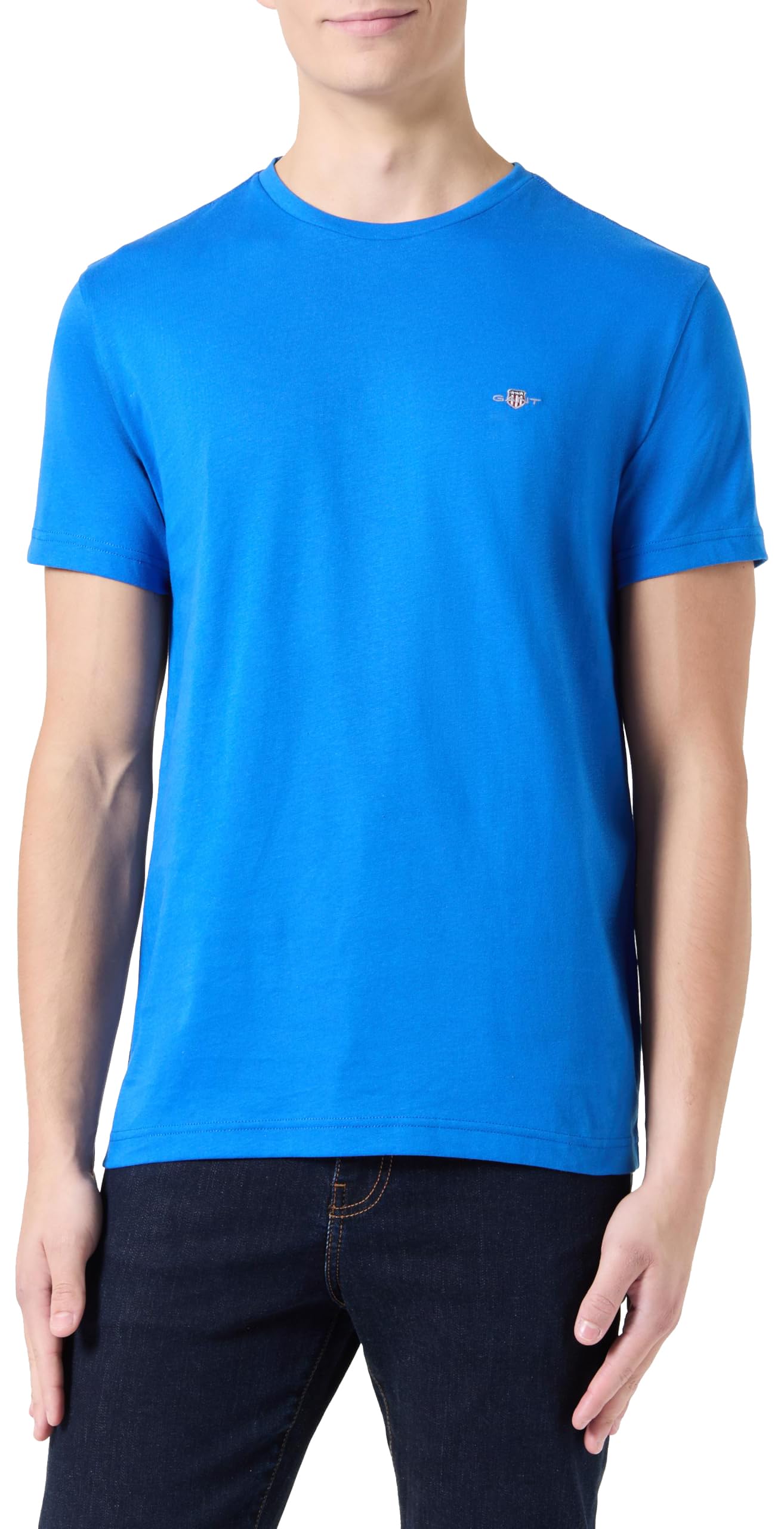 Gant Men's Slim Shield SS T-Shirt (Pack of 1)