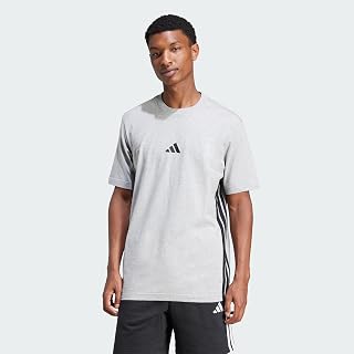 adidas Essential Three Stripes Single Jersey Tee Men's T-Shirt